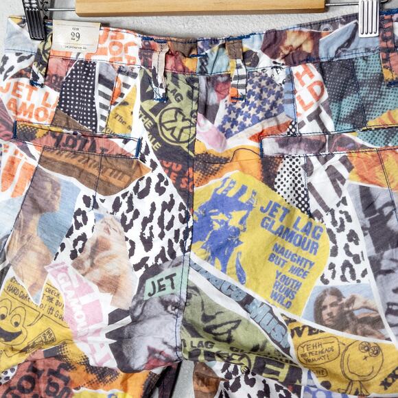 NEW Jet Lag Women’s Shorts Resortwear Travelcore Coastal Linen Blend Vacation M - Picture 7 of 11